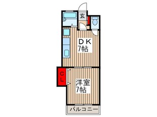 オークヒルズ原の物件間取画像